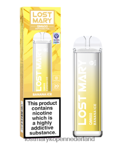 LOST MARY Bestellen - 4V8PNV161 bananen ijs LOST MARY QM600 wegwerp damp