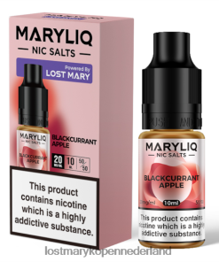 LOST MARY Bestellen - 4V8PNV215 zwarte bessen appel LOST MARY maryliq nic-zouten - 10 ml