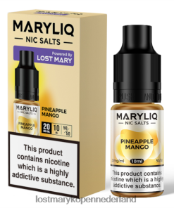 LOST MARY Kopen Nederland - 4V8PNV208 ananas-mango LOST MARY maryliq nic-zouten - 10 ml
