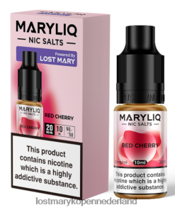 LOST MARY Nederland - 4V8PNV218 rode kers LOST MARY maryliq nic-zouten - 10 ml