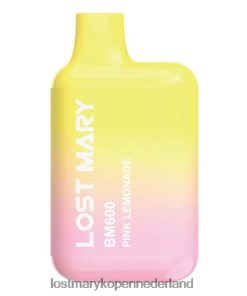 LOST MARY Vape Bestellen - 4V8PNV132 roze limonade LOST MARY BM600 wegwerp damp