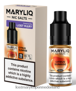 LOST MARY Vape Bestellen - 4V8PNV204 citrus zonsopgang LOST MARY maryliq nic-zouten - 10 ml
