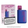 LOST MARY Vape Kopen - 4V8PNV196 bosbes zure framboos LOST MARY DM600 X2 wegwerp damp