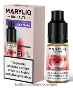 LOST MARY Vape Kopen - 4V8PNV214 watermeloen ijs LOST MARY maryliq nic-zouten - 10 ml
