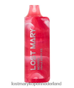 LOST MARY Vape Nederland - 4V8PNV75 drievoudig bessenijs LOST MARY MO5000 wegwerpbaar