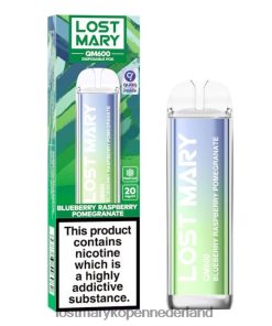 LOST MARY Vapes Kopen - 4V8PNV153 bosbes framboos granaatappel LOST MARY QM600 wegwerp damp