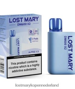LOST MARY Vapes Kopen - 4V8PNV180 alpen ijs LOST MARY DM600 X2 wegwerp damp