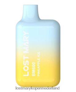 LOST MARY Vapes Nederland - 4V8PNV139 ananas ijs LOST MARY BM600 wegwerp damp