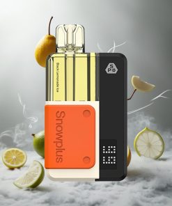 Snowplus Swift 5000 Puffs Zwarte Citroen Ice Dual Mesh 1000 mAh Netherlands vape wholesale