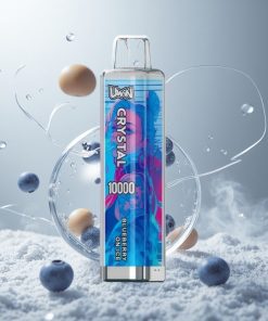 UWIN Crystal 10000 Puffs Blauwe Bes Op IJs met 18ml vloeistof & RGB-verlichting Netherlands vape wholesale