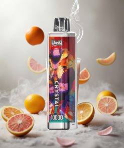 UWIN Crystal 10000 Puffs Cola IJs met 18ml vloeistof en RGB verlichting Netherlands vape wholesale