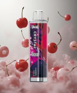 UWIN Crystal 10000 Puffs Kers Cola met RGB-verlichting en 18ml vloeistof Netherlands vape wholesale