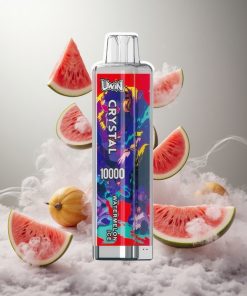 UWIN Crystal 10000 Puffs Watermeloen IJs Wegwerp Vape met RGB-verlichting en 18ml e-liquid Netherlands vape wholesale