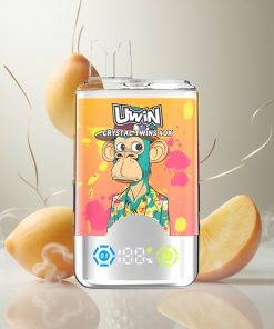 UWIN Crystal Twins 40000 Puffs Perzik Mango Ananas Red Bull Dubbele Smaken 32ml Netherlands vape wholesale