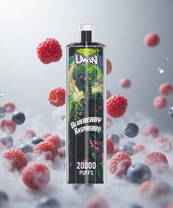 Uwin Shisha Crystal 20000 Puffs Blauwe Bes Framboos Mesh Coil 22ml Netherlands vape wholesale