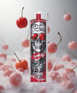 Uwin Shisha Hookah Crystal 20000 Puffs Kers Ijs 22ml Capaciteit Mesh Coil Netherlands vape wholesale