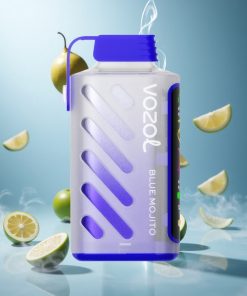 VOZOL Gear Power 20000 Puffs Blauwe Mojito met Dual Mesh Coil en Full Screen Display Netherlands vape wholesale