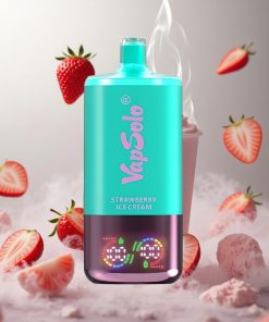 VapSolo Triple 30000 Puffs Aardbeienijs Combi 40ml Type-C Netherlands vape wholesale