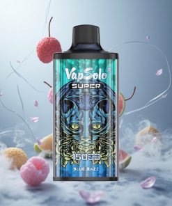Vapsolo Super 15000 Puffs Blue Framboos Wegwerp Vape 40ml Nederland vape wholesale