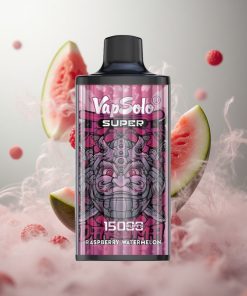 Vapsolo Super 15000 Puffs Framboos Watermeloen Wegwerp Vape 40ml E-Liquid Nederland vape wholesale