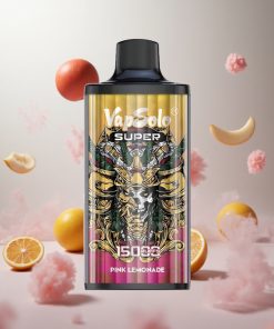 Vapsolo Super 15000 Puffs Super Roze Citroen Nederland vape wholesale