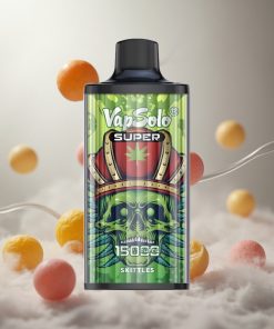 Vapsolo Super 15000 Puffs Wegwerp Vape Skittles (Snoepjes) 40ml E-Liquid Netherlands vape wholesale
