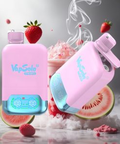 Vapsolo Twins 20000 Puffs Zwart IJsvrucht Draakfruit Aardbei & Framboos Watermeloen 40 ml Nederland vape wholesale